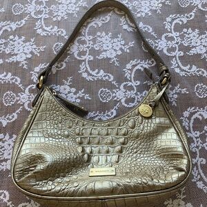 Brahmin purse gold